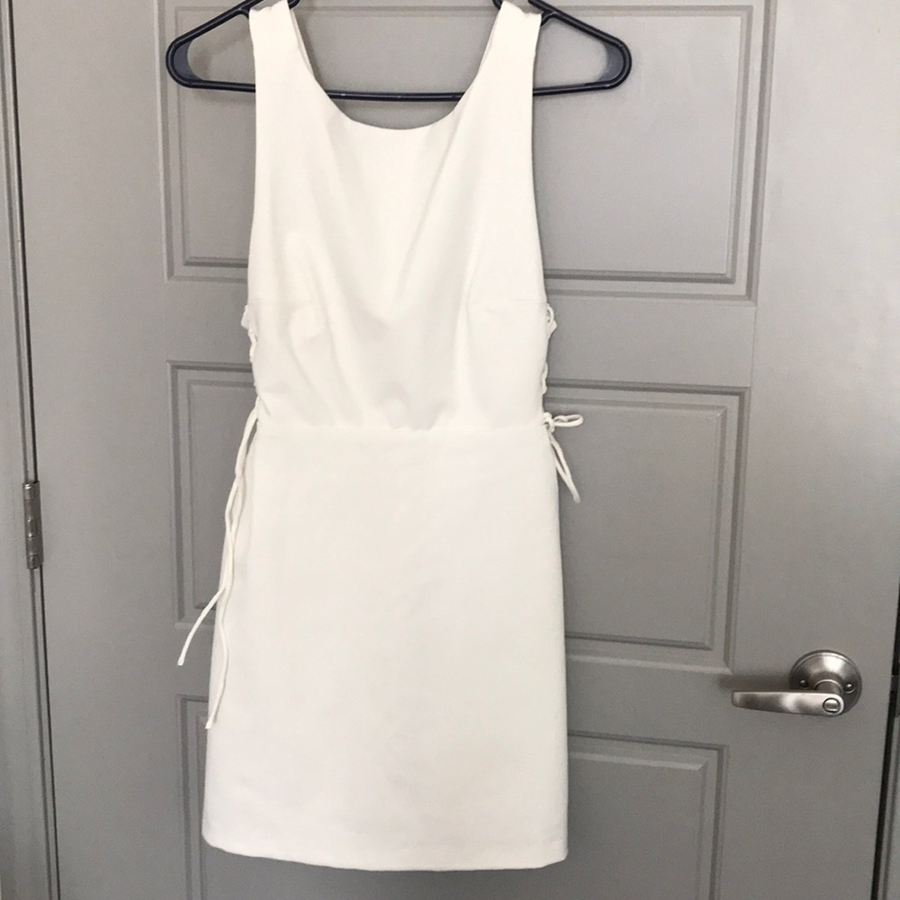 Zara white dress